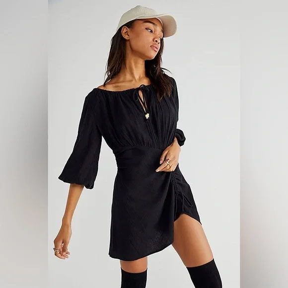 knee length dresses for ladies Free People Endless Summer Pink Mini Dress  White Chocolate Couture
